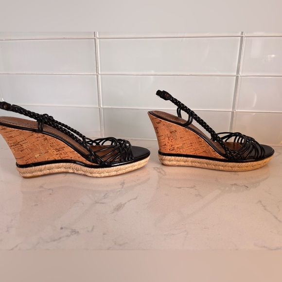 Cole Haan Black Slingback Sandals - Picture 8 of 9